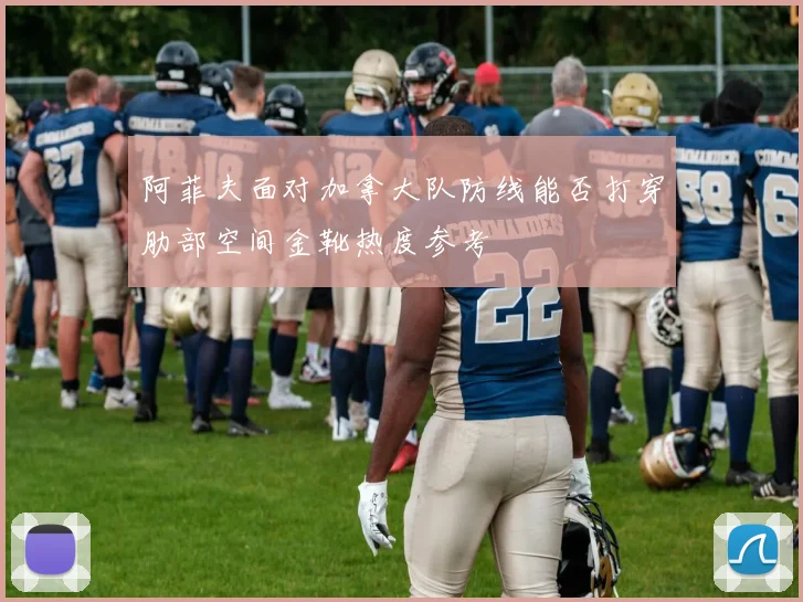 阿菲夫面对加拿大队防线能否打穿肋部空间金靴热度参考